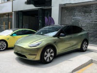 PET Matte Urban Bamboo Green Car Vinyl Wrap review 0