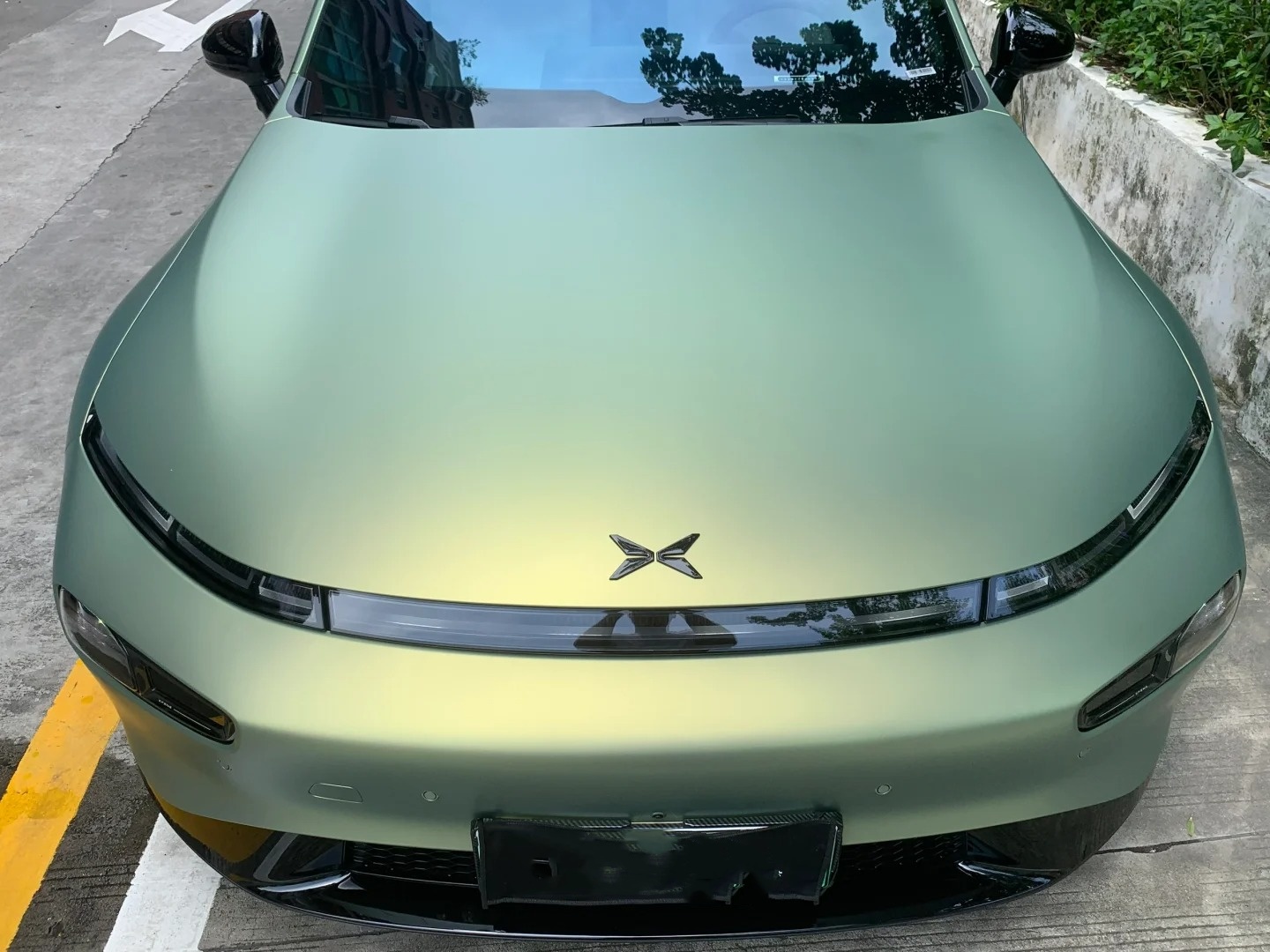 PET Matte Urban Bamboo Green Car Vinyl Wrap review adsgH 03