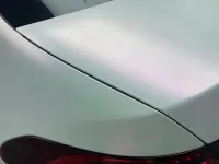 Matte White Red Car Vinyl Wrap review 2