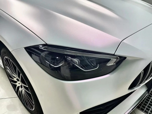 Matte White Red Car Vinyl Wrap review 