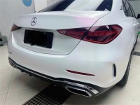 Matte White Red Car Vinyl Wrap review 3