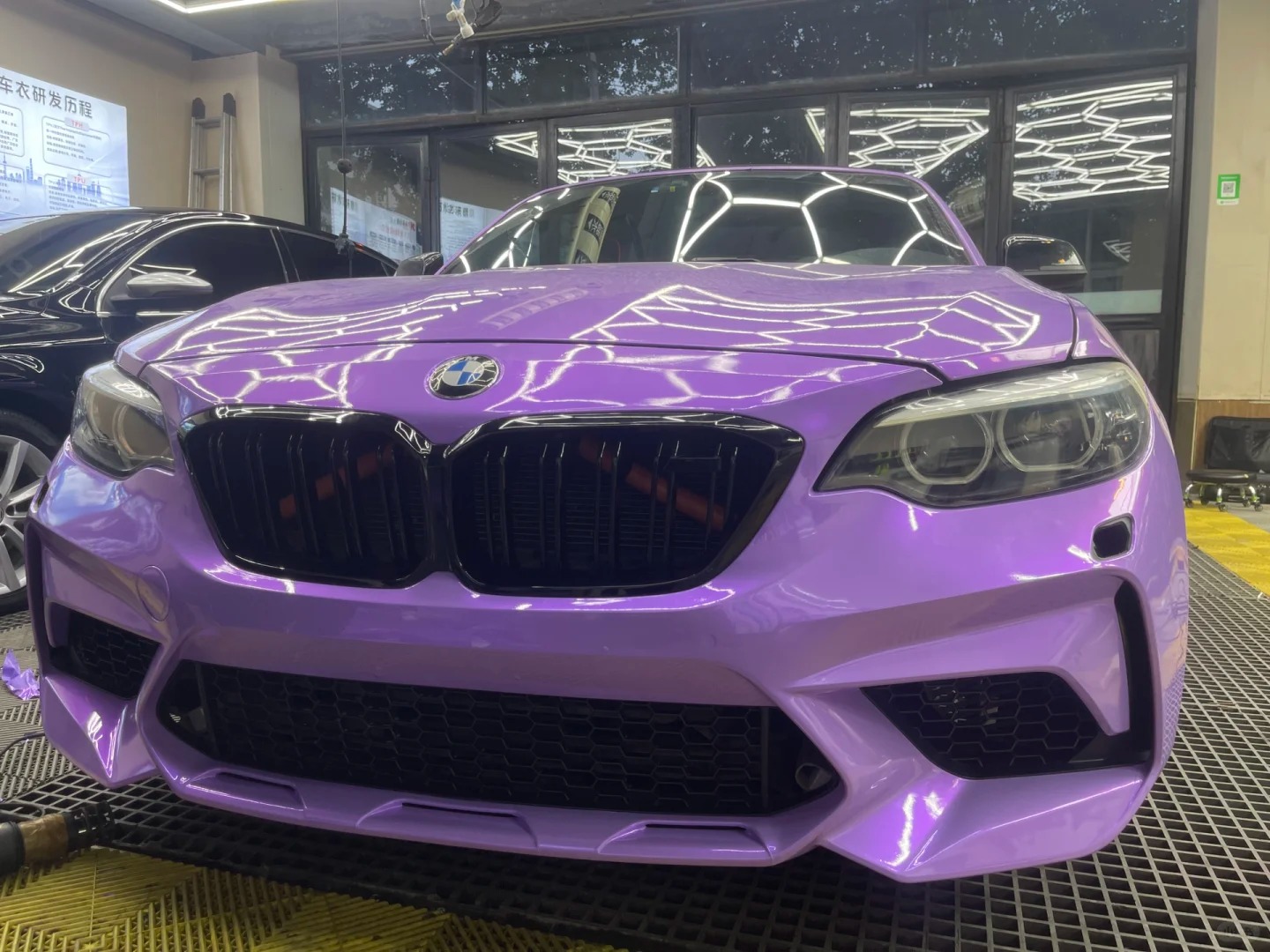 Twin Candy Magic Purple Car Vinyl Wrap review sfgg 01
