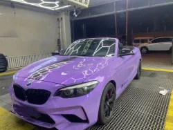 Twin Candy Magic Purple Car Vinyl Wrap review sfgg 02