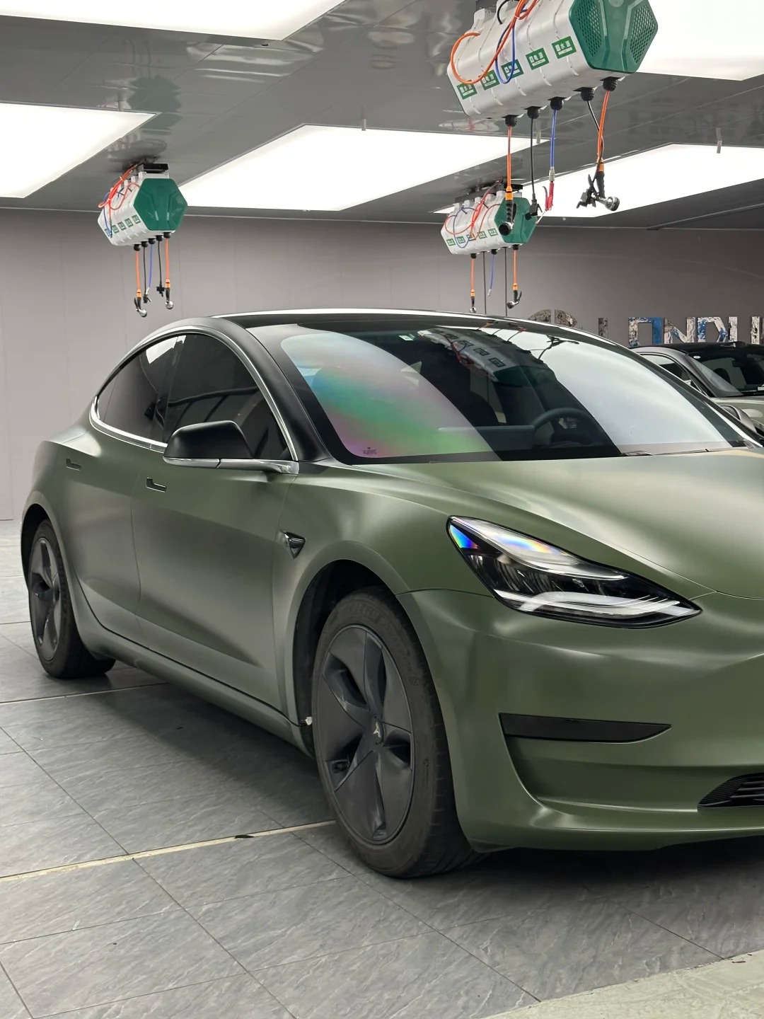 Matte Military Green Car Vinyl Wrap review sagffdh 02