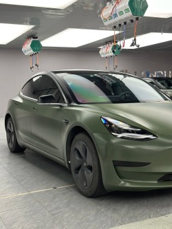 Matte Military Green Car Vinyl Wrap review sagffdh 02