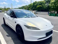 Tesla Matte Aurora White Car Vinyl Wrap review 0