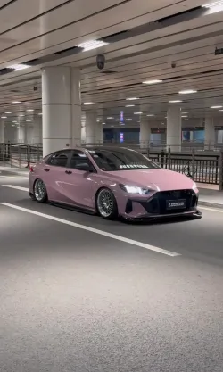 Glossy Oolong Milk Tea Pink Car Vinyl Wrap review dsg