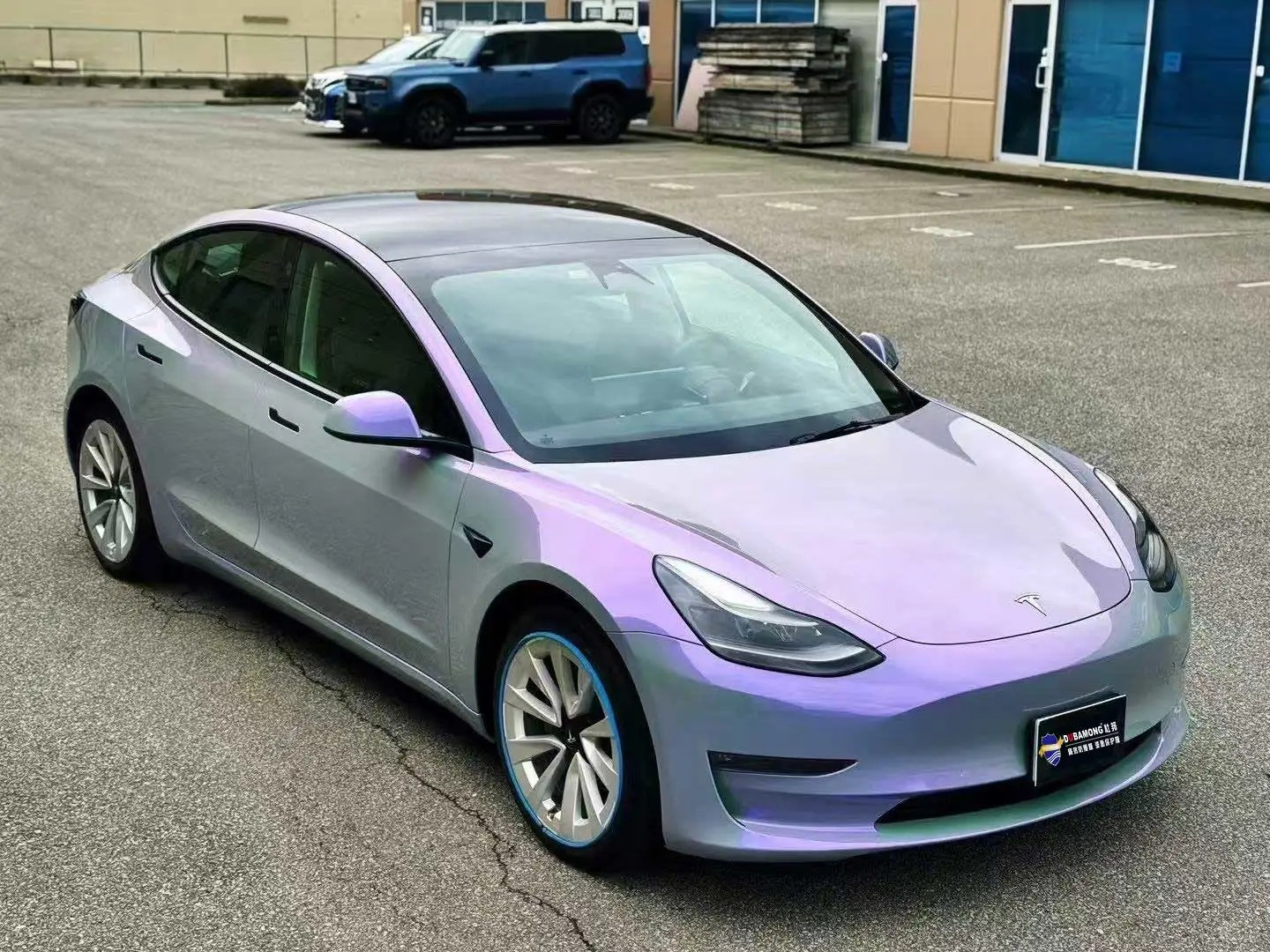 PET Candy Metallic Gray Purple Car Vinyl Wrap review dsfsdg 01