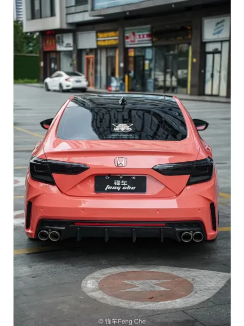 PET Gloss Coral Orange Car Vinyl Wrap review 