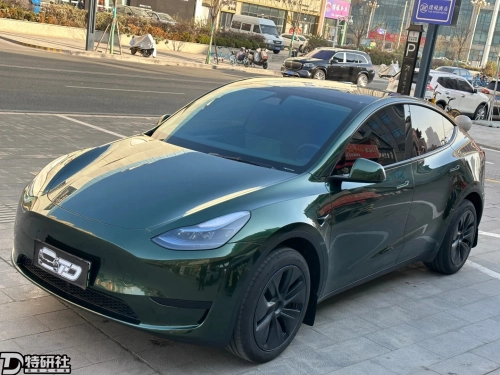 PET Gloss Metallic Midnight Green Car Vinyl Wrap review 