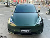 PET Gloss Metallic Midnight Green Car Vinyl Wrap review 2