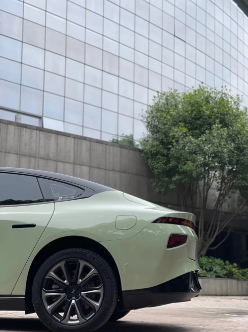 Super Gloss Light Khaki Grey Car Vinyl Wrap review 