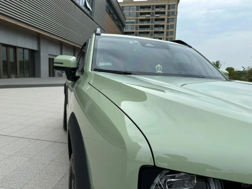 PET Super Gloss Light Khaki Grey Car Vinyl Wrap review 