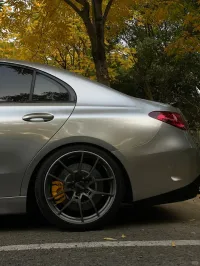 PET Gloss Dove Grey Car Vinyl Wrap review 1