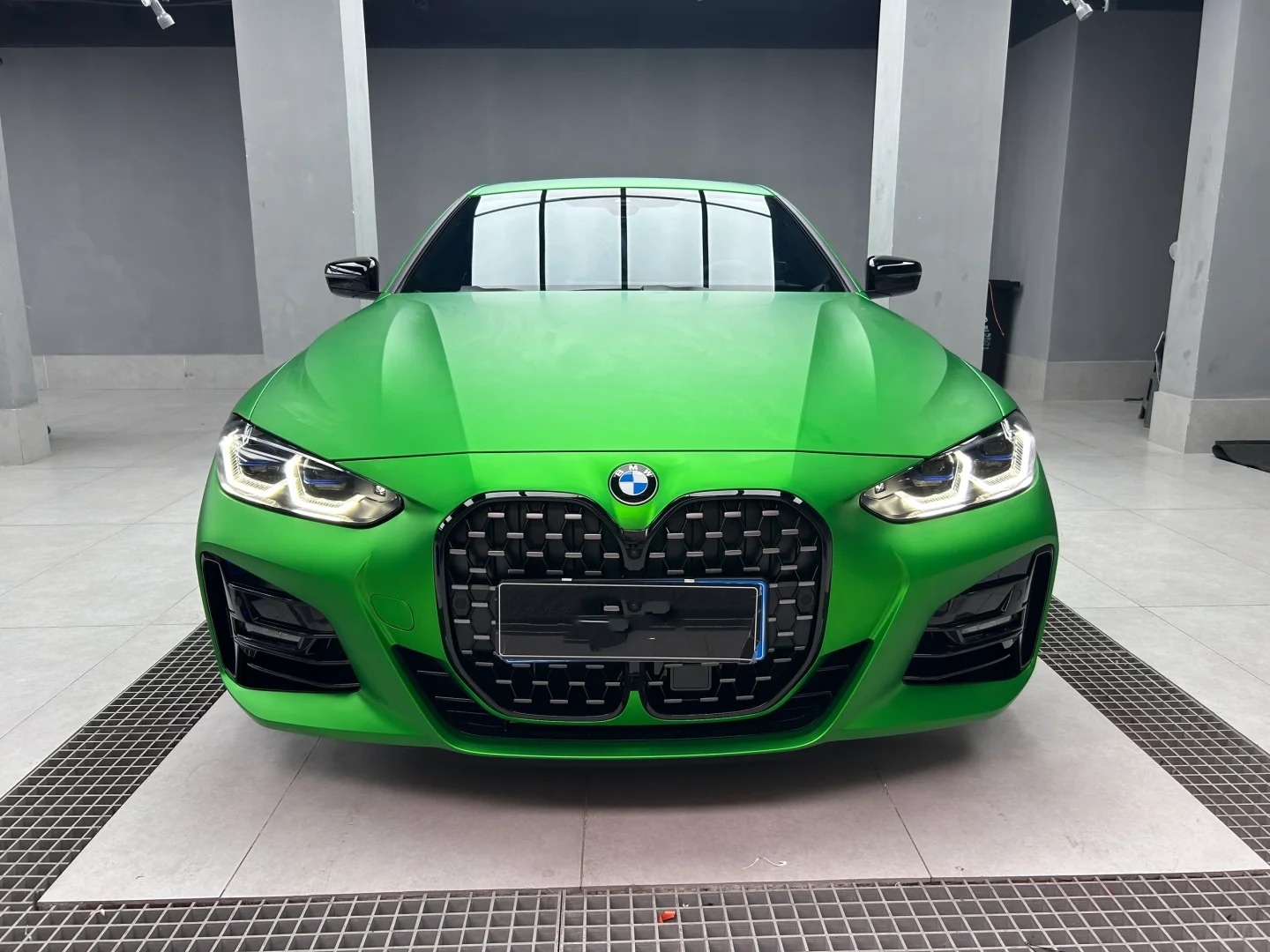 Matte Chrome Green Car Vinyl Wrap review nbgikj 02