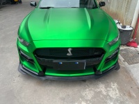Matte Chrome Green Car Vinyl Wrap review 1