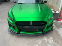 Matte Chrome Green Car Vinyl Wrap review 1