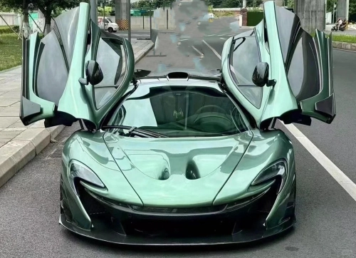 Gloss Metal Paint Fir Green Car Vinyl Wrap review 