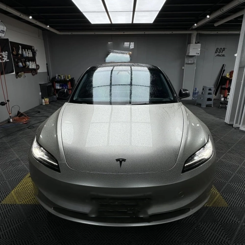 Metal Champaign Light Gold Car Vinyl Wrap review 