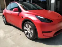 Ceramics Red Car Vinyl Wrap review 1