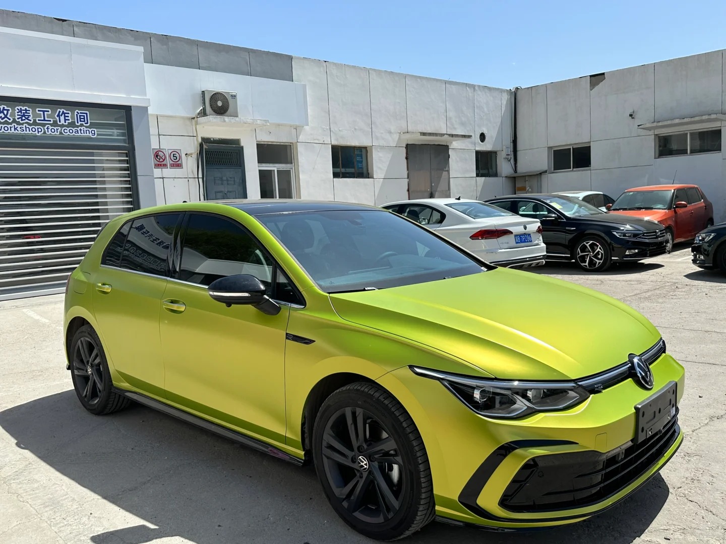 Pure Metal Lemon Green Car Vinyl Wrap review hrtil 02