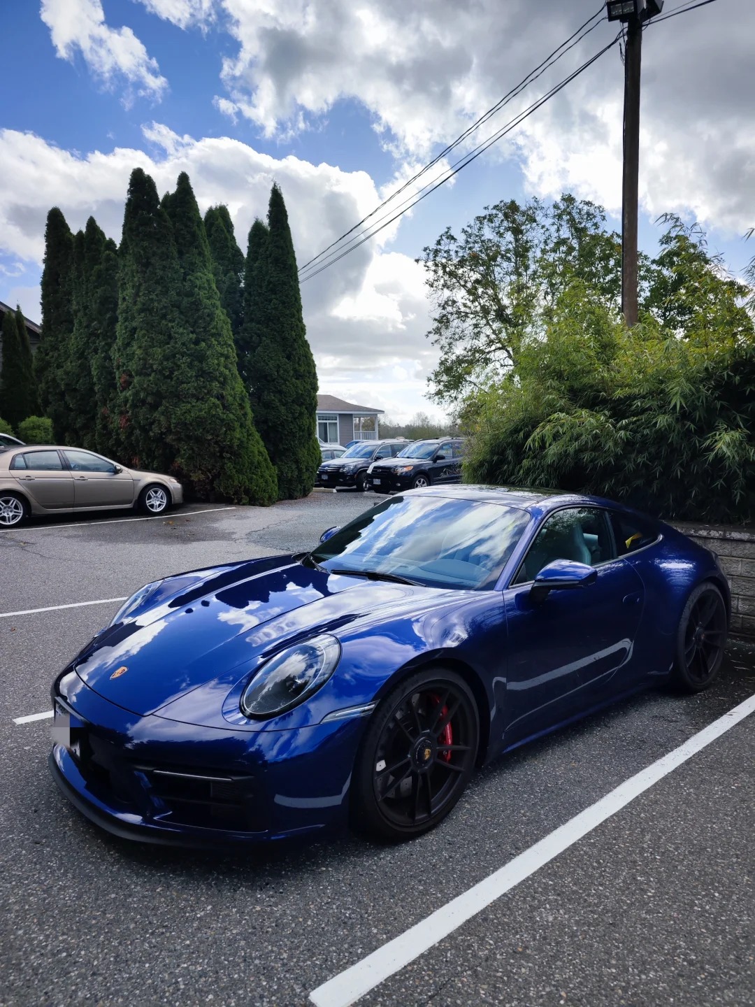 Porsche BMW Gloss PET Gentian Blue Car Vinyl Wrap review dsgth 02