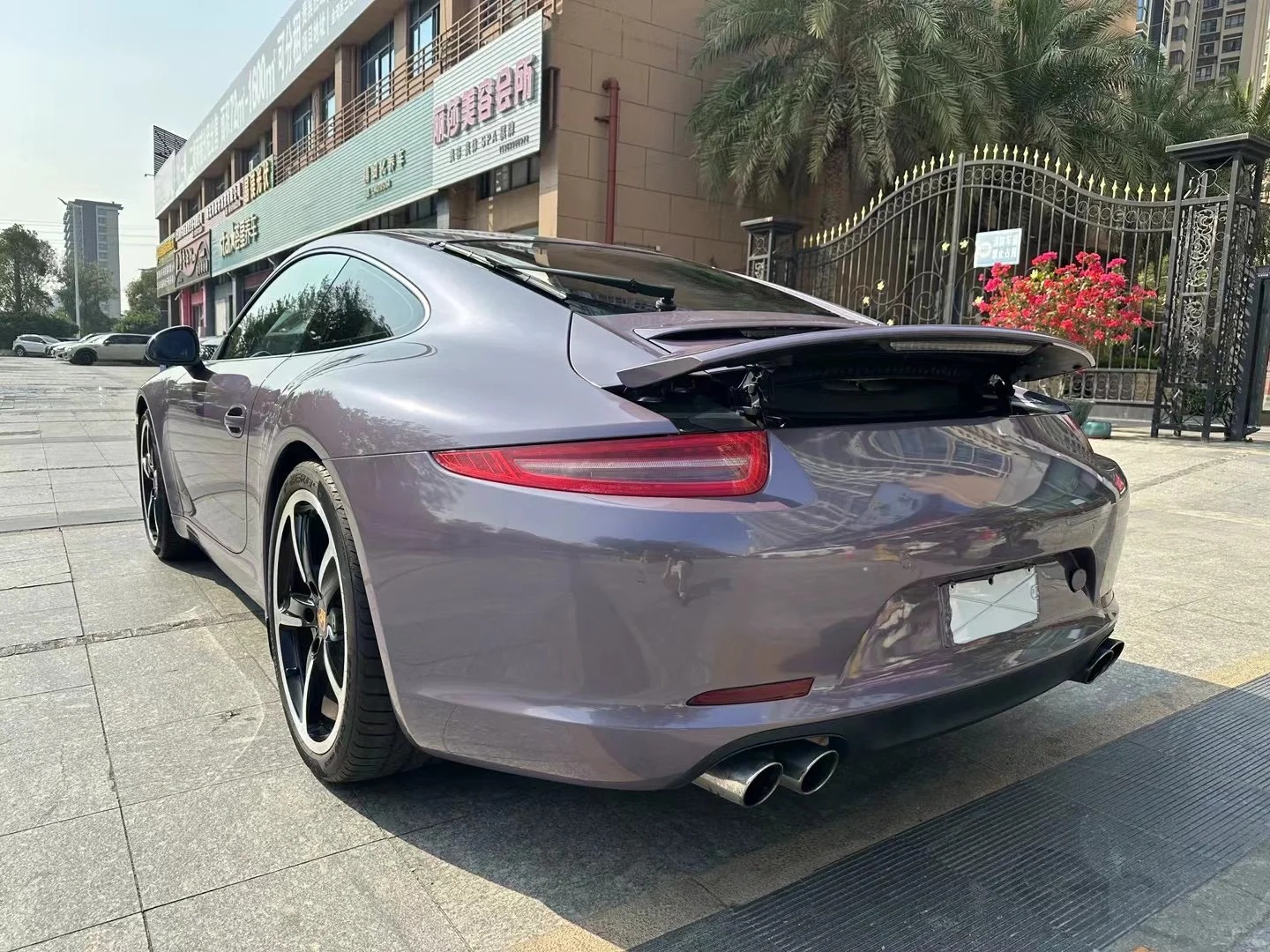 Gloss Liquid Metallic Viola Purple Car Vinyl Wrap review agrhfrj 02