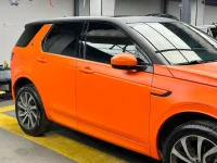 Matte Diamond Gold Orange Car Vinyl Wrap review 1