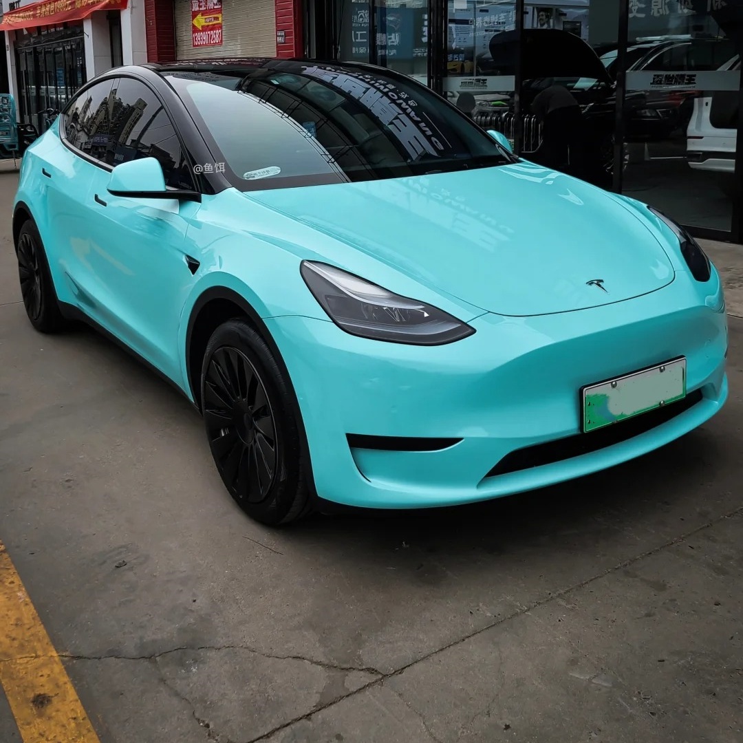 Super Gloss Tiffany Blue Car Vinyl Wrap review vdshg 01