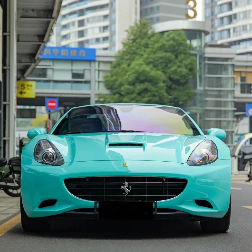 Super Gloss Tiffany Blue Car Vinyl Wrap review vdshg 02