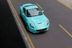 Super Gloss Tiffany Blue Car Vinyl Wrap review yuf 01