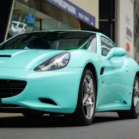 Super Gloss Tiffany Blue Car Vinyl Wrap review 1