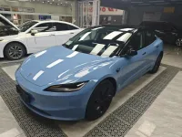 Super Gloss China Blue Car Vinyl Wrap review 0
