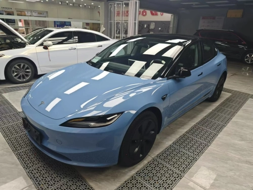 Super Gloss China Blue Car Vinyl Wrap review 