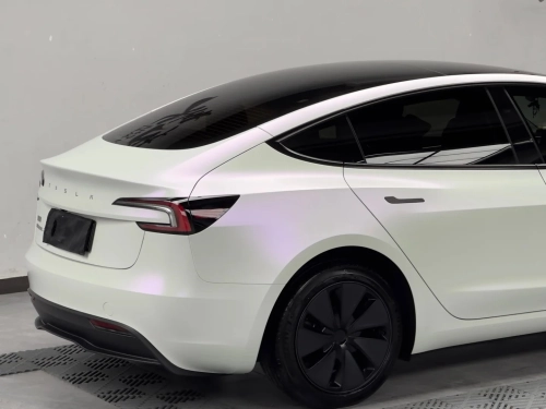 Matte White Purple Car Vinyl Wrap review 