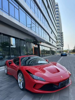 Super Gloss Ferrari Red Car Vinyl Wrap review guij 02