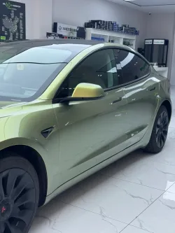 Gloss Urban Bamboo Green Car Vinyl Wrap review fdewge 02