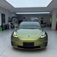 Gloss Urban Bamboo Green Car Vinyl Wrap review 0