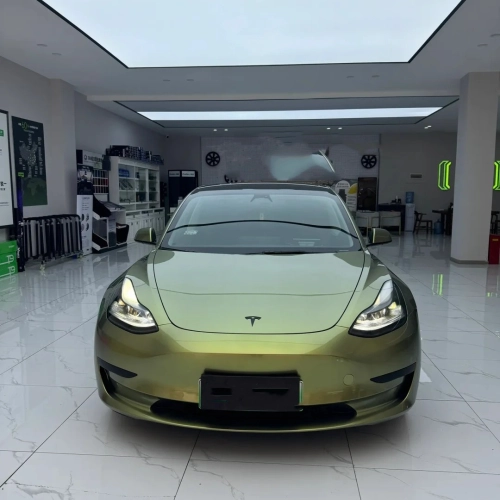 Gloss Urban Bamboo Green Car Vinyl Wrap review 