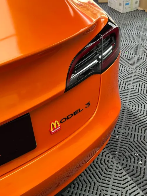 Gloss Metallic Gold Orange Car Vinyl Wrap review 