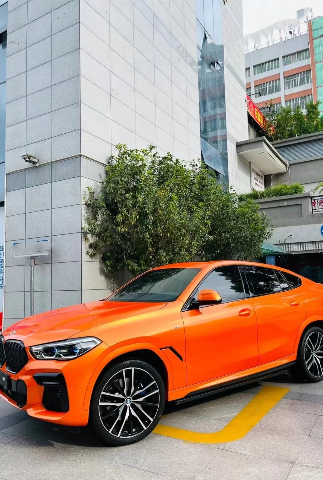 Gloss Metallic Gold Orange Car Vinyl Wrap review 1