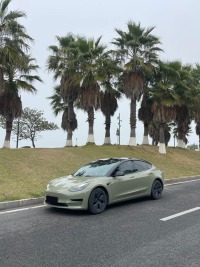 TPU Khaki Green Car Vinyl Wrap review 0