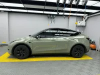 TPU Khaki Green Car Vinyl Wrap review 0