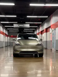 TPU Glossy Metal Light Champaign Gold Car Vinyl Wrap review 0