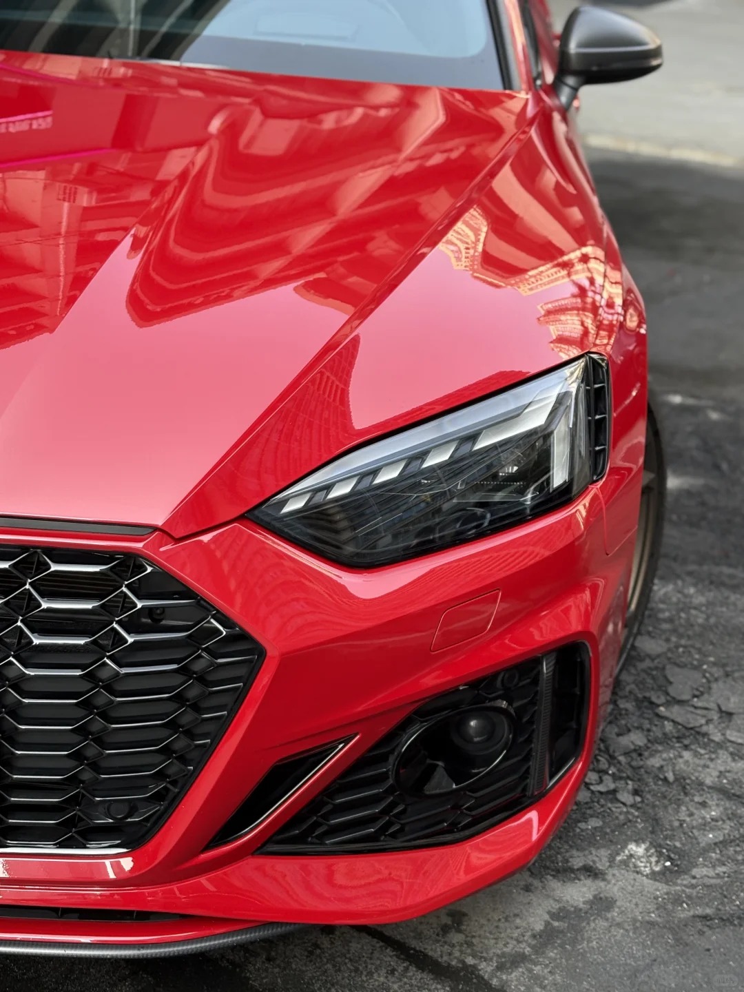 TPU Glossy Crystal Ferrari Red Car Vinyl Wrap review DVerg