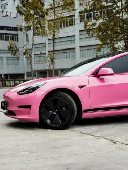 Gloss Crystal Light Pink Car Vinyl Wrap review greh