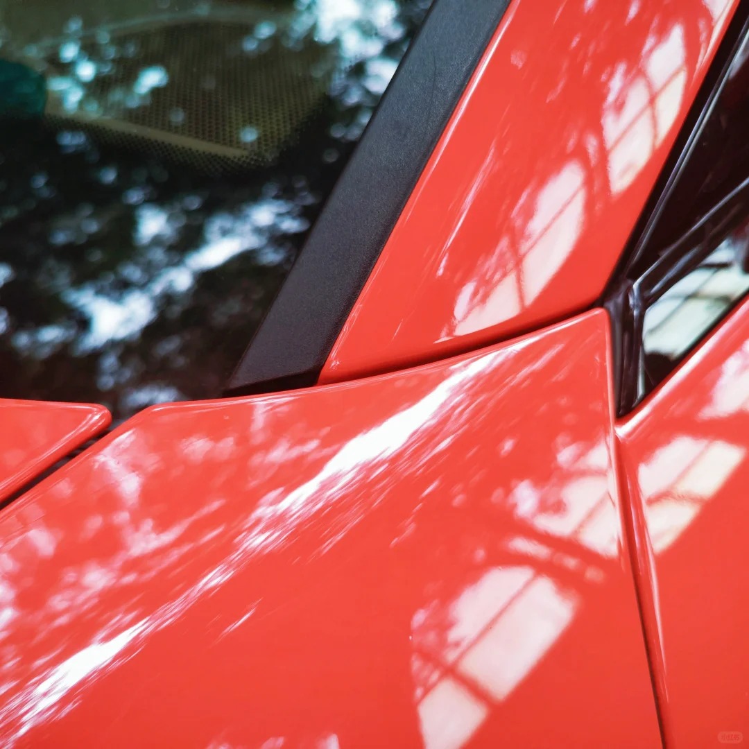 Super Gloss Lava Orange Car Vinyl Wrap [Porsche OEM Color] review 2