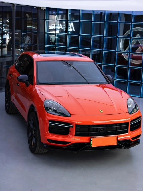 Super Gloss Lava Orange Car Vinyl Wrap [Porsche OEM Color] review 