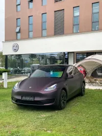 Matte Dark Purple Vinyl Wrap Car Wrap review 0