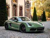 Porsche Weng Green Car Vinyl Wrap review 1